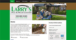 Desktop Screenshot of larryspestandweedcontrol.com